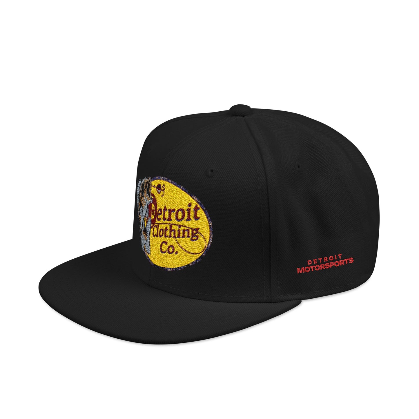 Detroit Clothing Company Embroidered Snapback Cap - Started In Detroit Clothing Co.