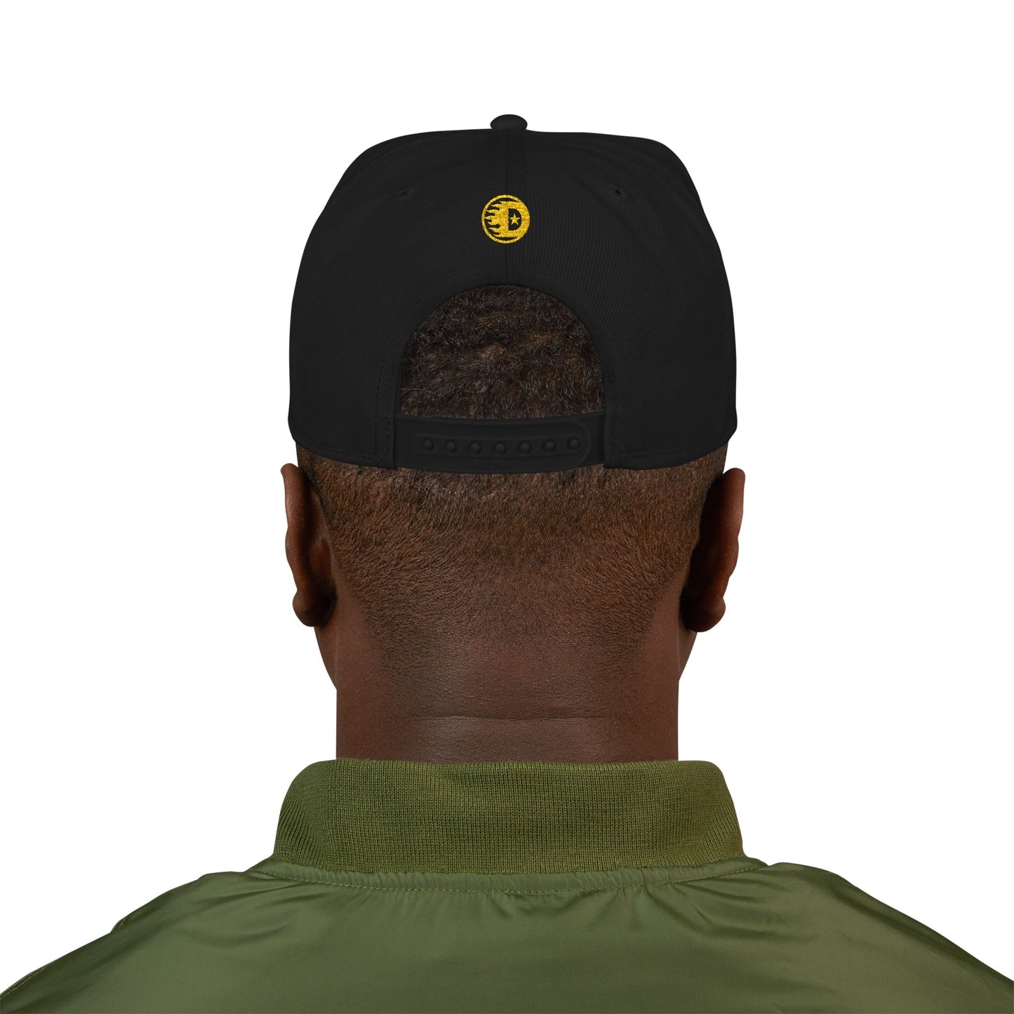 Detroit Clothing Company Embroidered Snapback Cap - Started In Detroit Clothing Co.