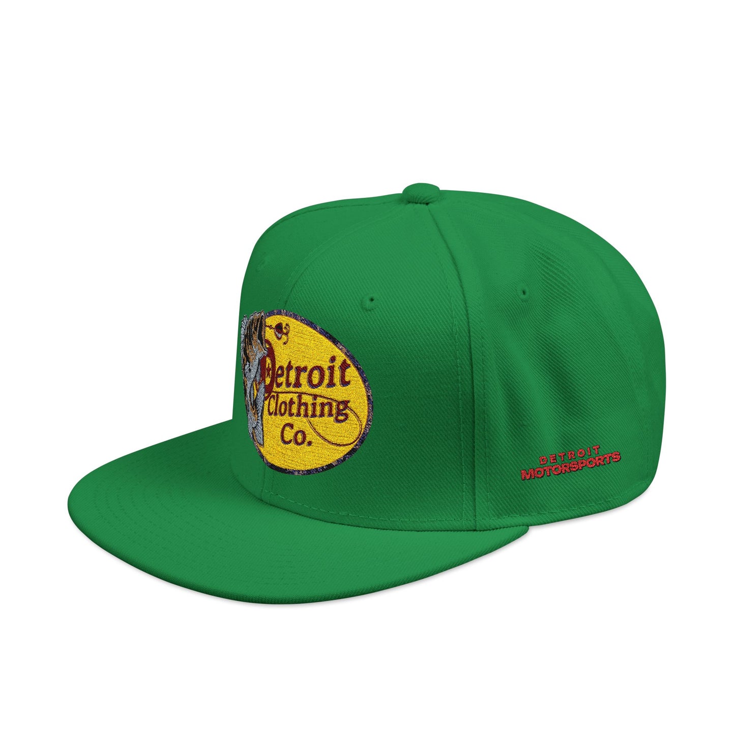 Detroit Clothing Company Embroidered Snapback Cap - Started In Detroit Clothing Co.