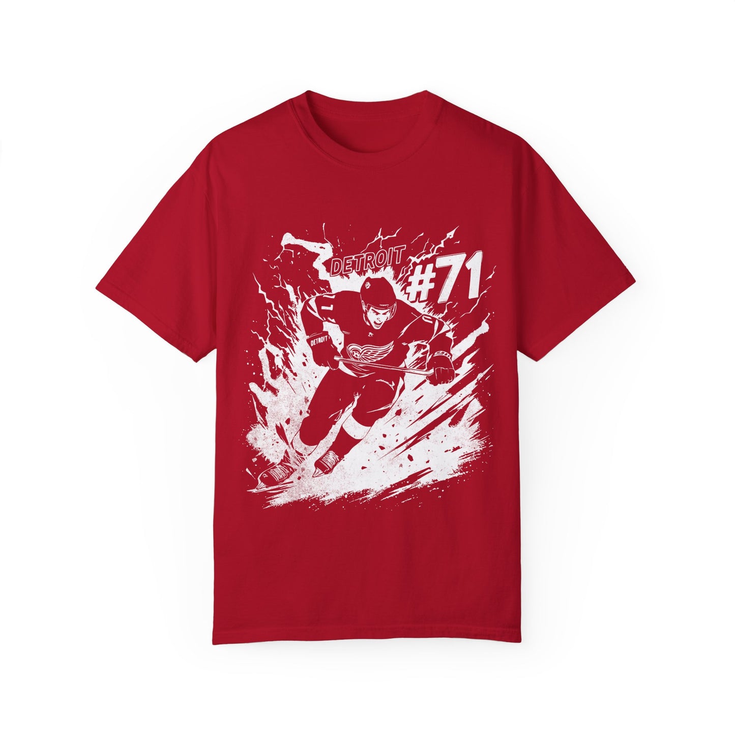 Detroit Hockey Graphic Tee, Unisex Sports T-shirt, Gift for Hockey Fans - Started In Detroit Clothing Co.