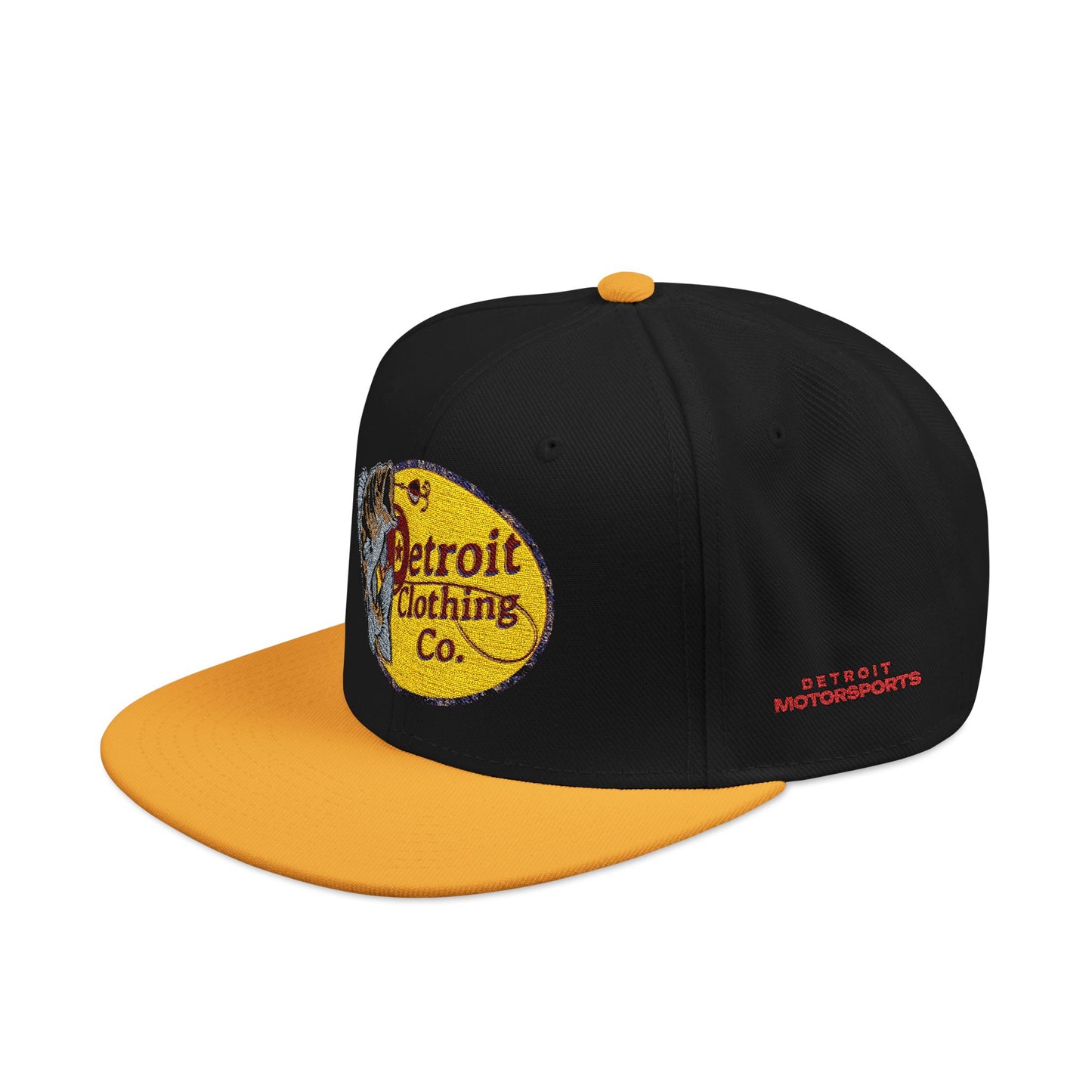 Detroit Clothing Company Embroidered Snapback Cap - Started In Detroit Clothing Co.