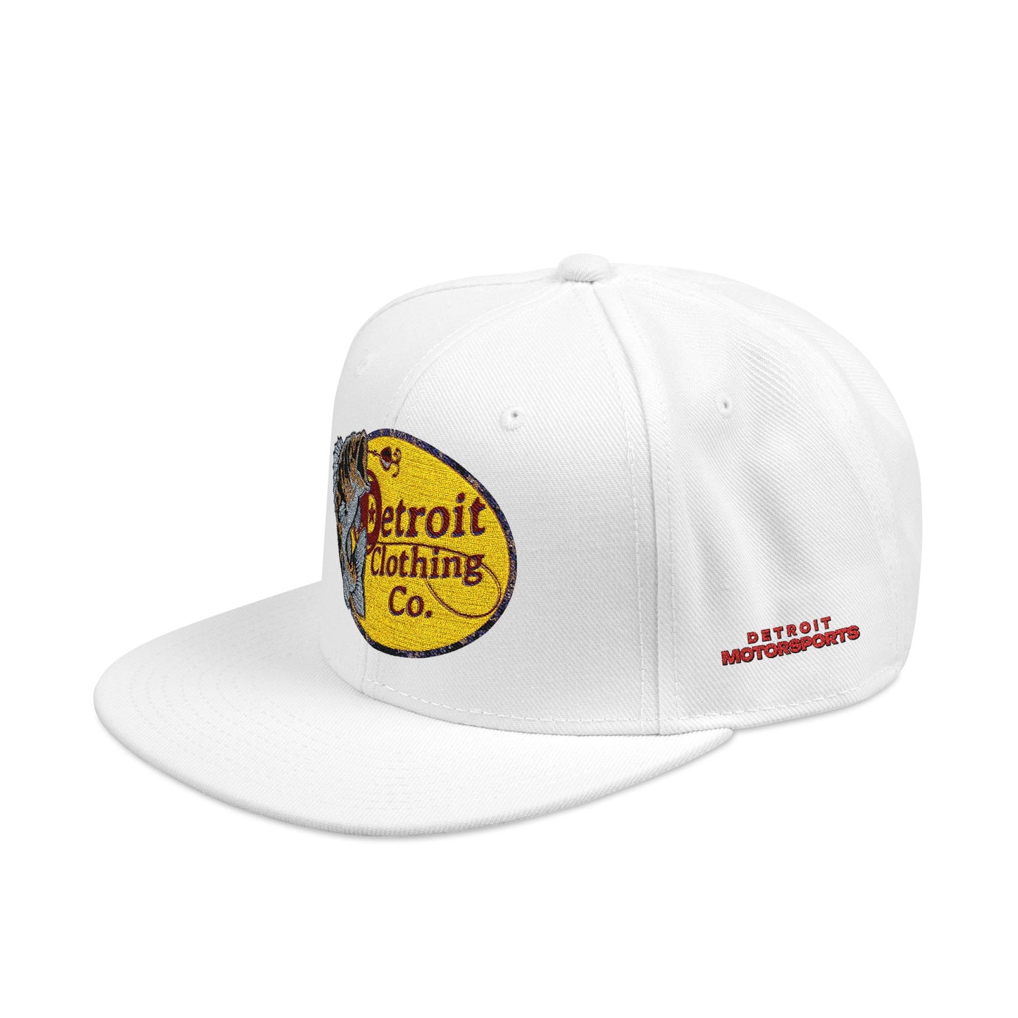 Detroit Clothing Company Embroidered Snapback Cap - Started In Detroit Clothing Co.