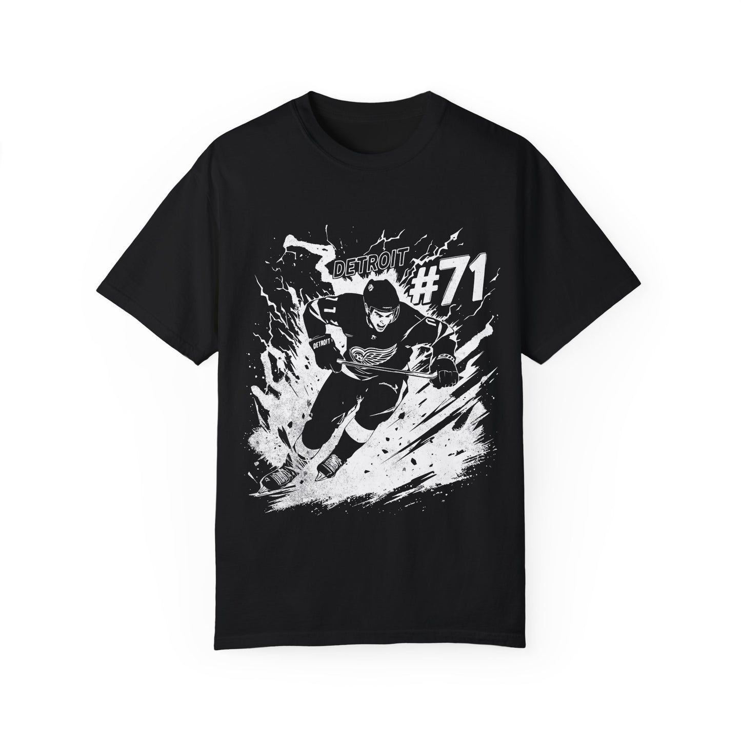Detroit Hockey Graphic Tee, Unisex Sports T-shirt, Gift for Hockey Fans - Started In Detroit Clothing Co.