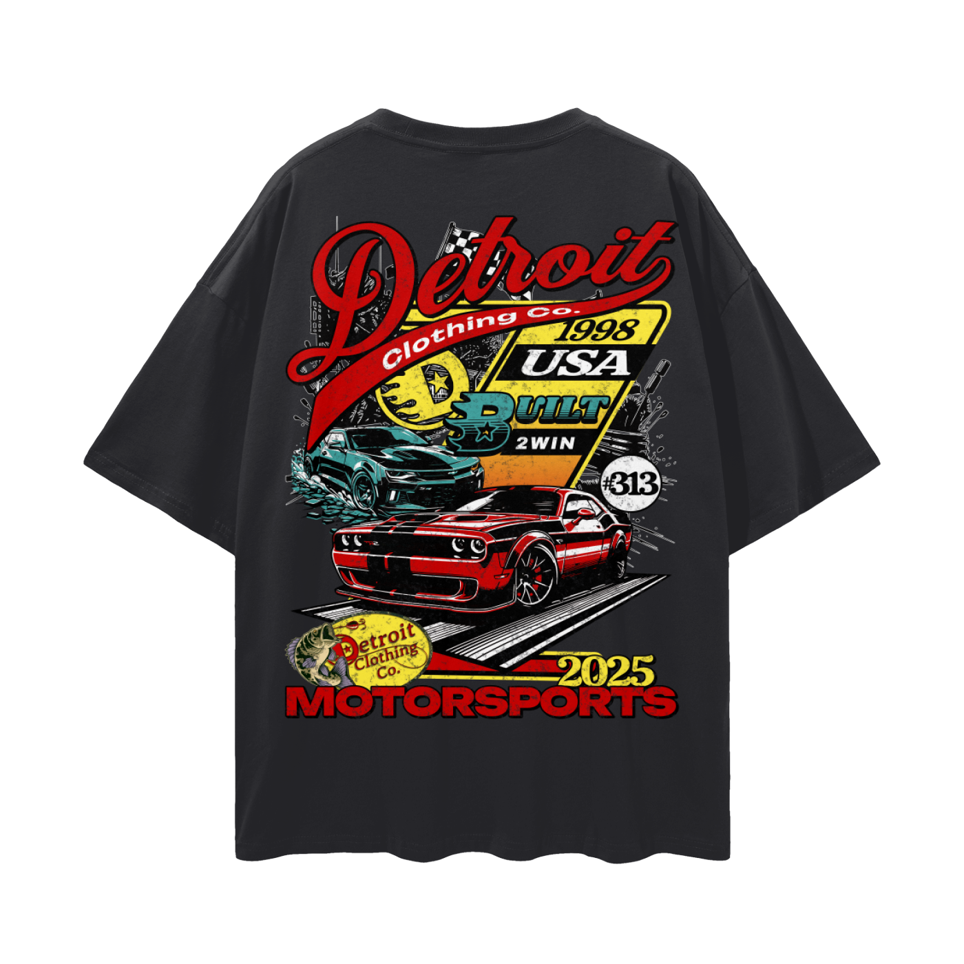 Detroit ,motorsports,detroit racing,detroit drag strip,charger challenger,bass pro shop,detroit clothing company,born to win,built different