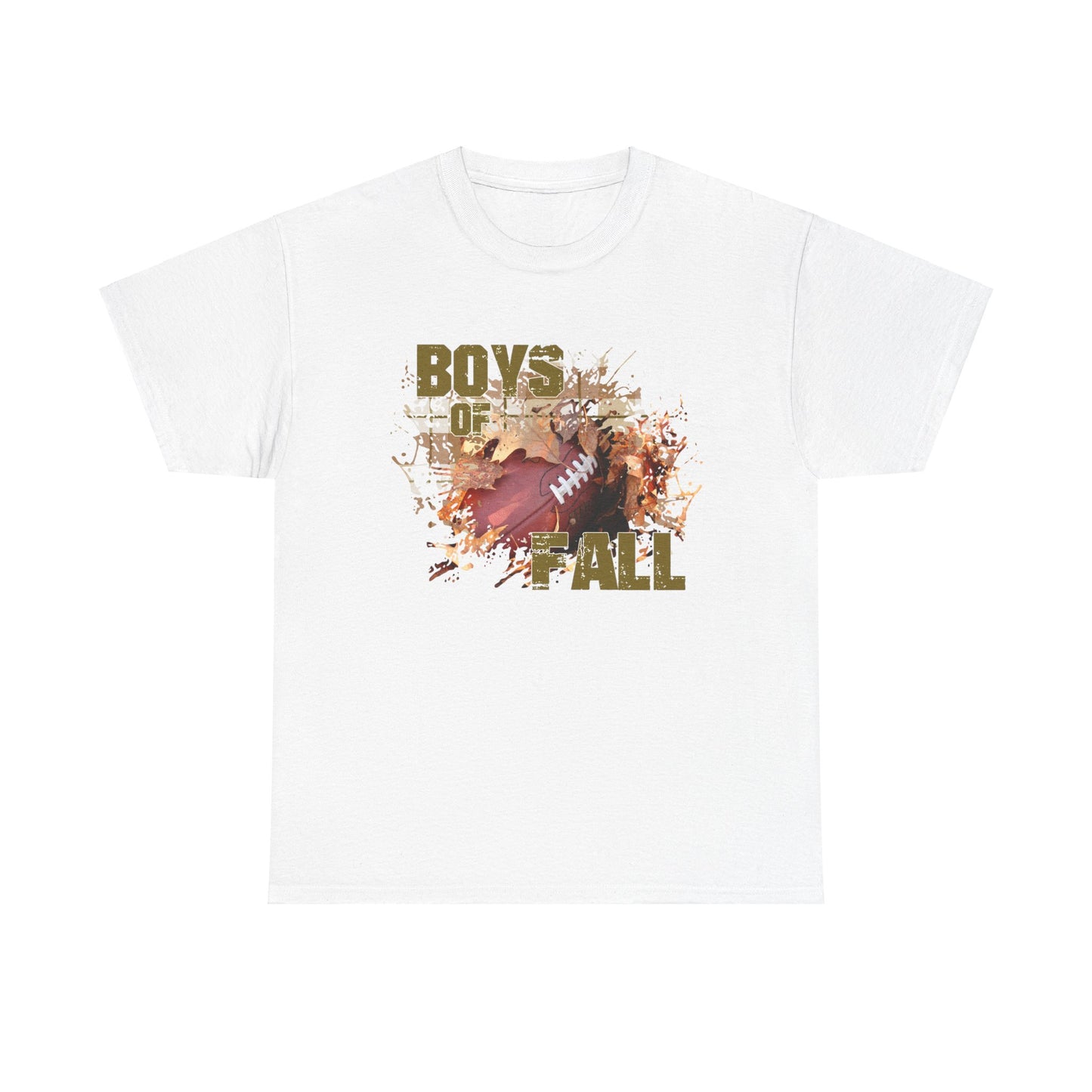 Boys of Fall Football Season Unisex Heavy Cotton Tee