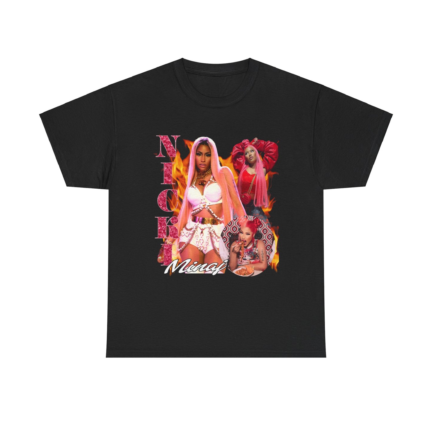 Nicki Minaj Bootleg Rap Concert Heavy Cotton Tee