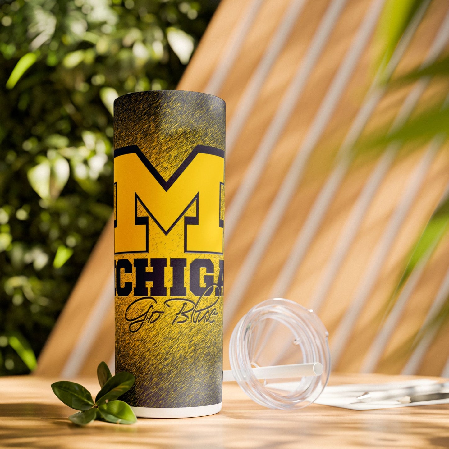 Michigan Skinny Tumbler