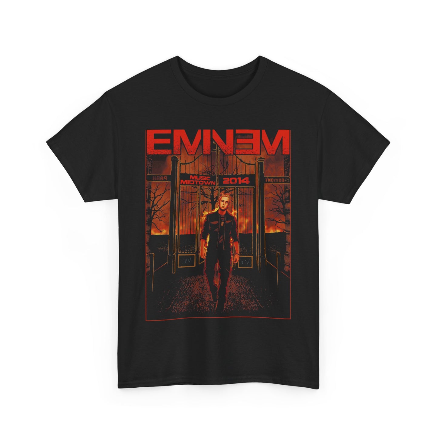 Eminem Bootleg Rap Concert Tee Unisex Heavy Cotton