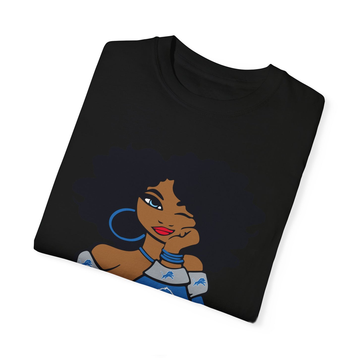 Lions Girl Garment-Dyed T-shirt