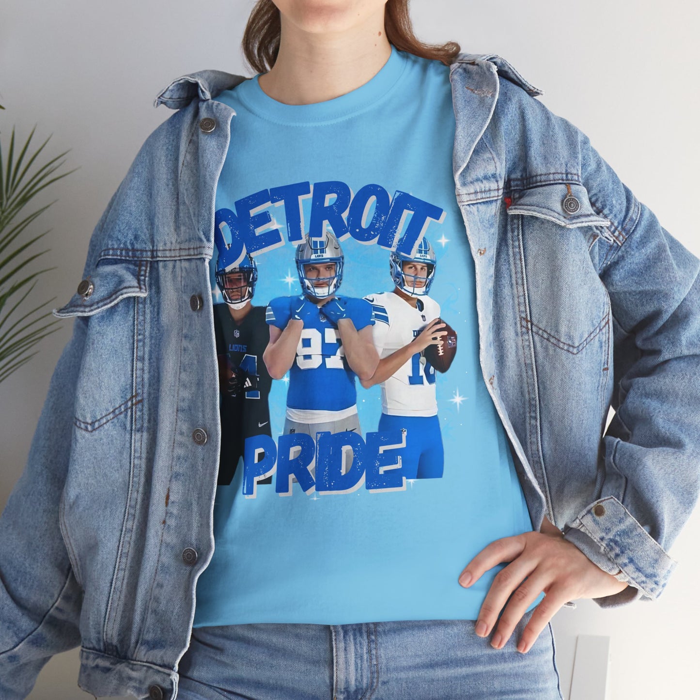 DETROIT FOOTBALL STARS Tee