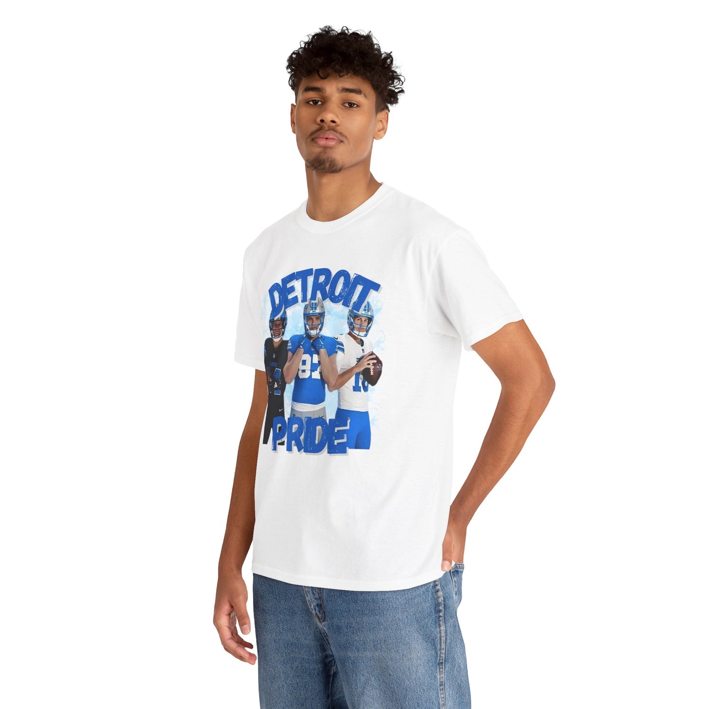 DETROIT FOOTBALL STARS Tee