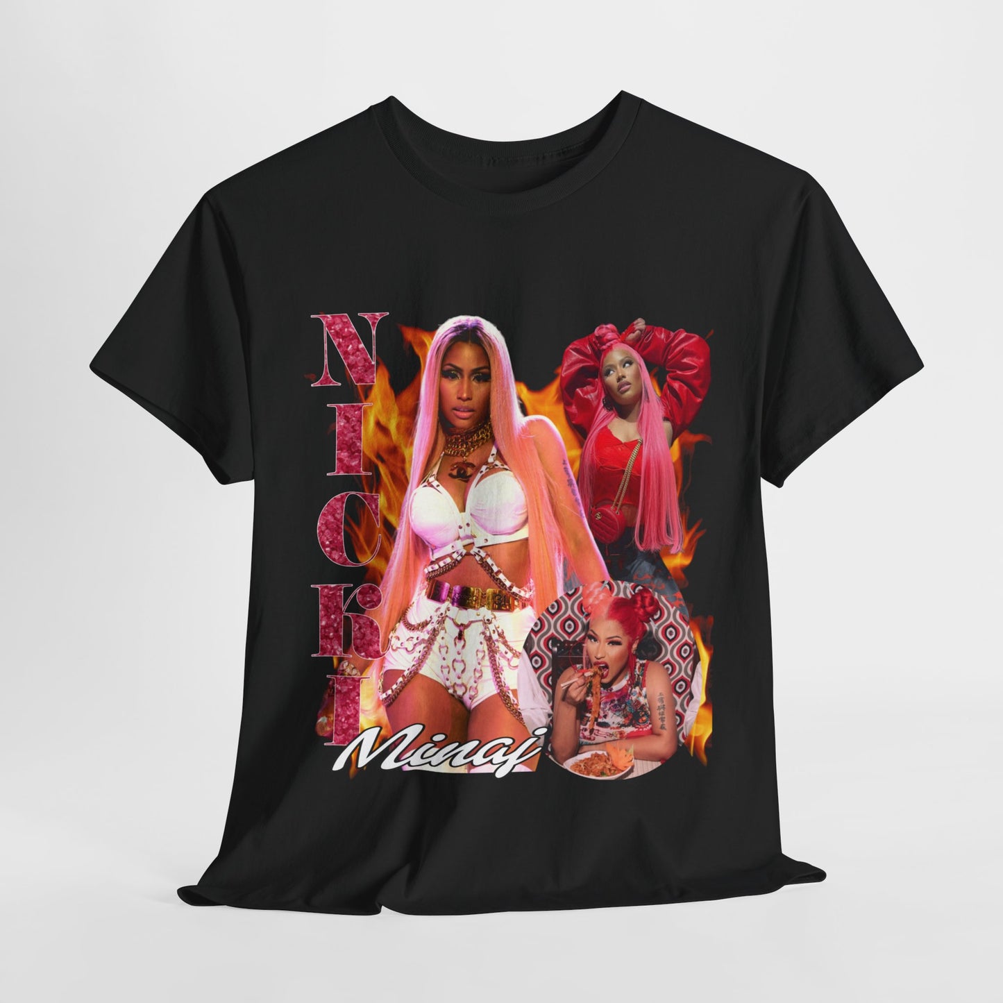 Nicki Minaj Bootleg Rap Concert Heavy Cotton Tee