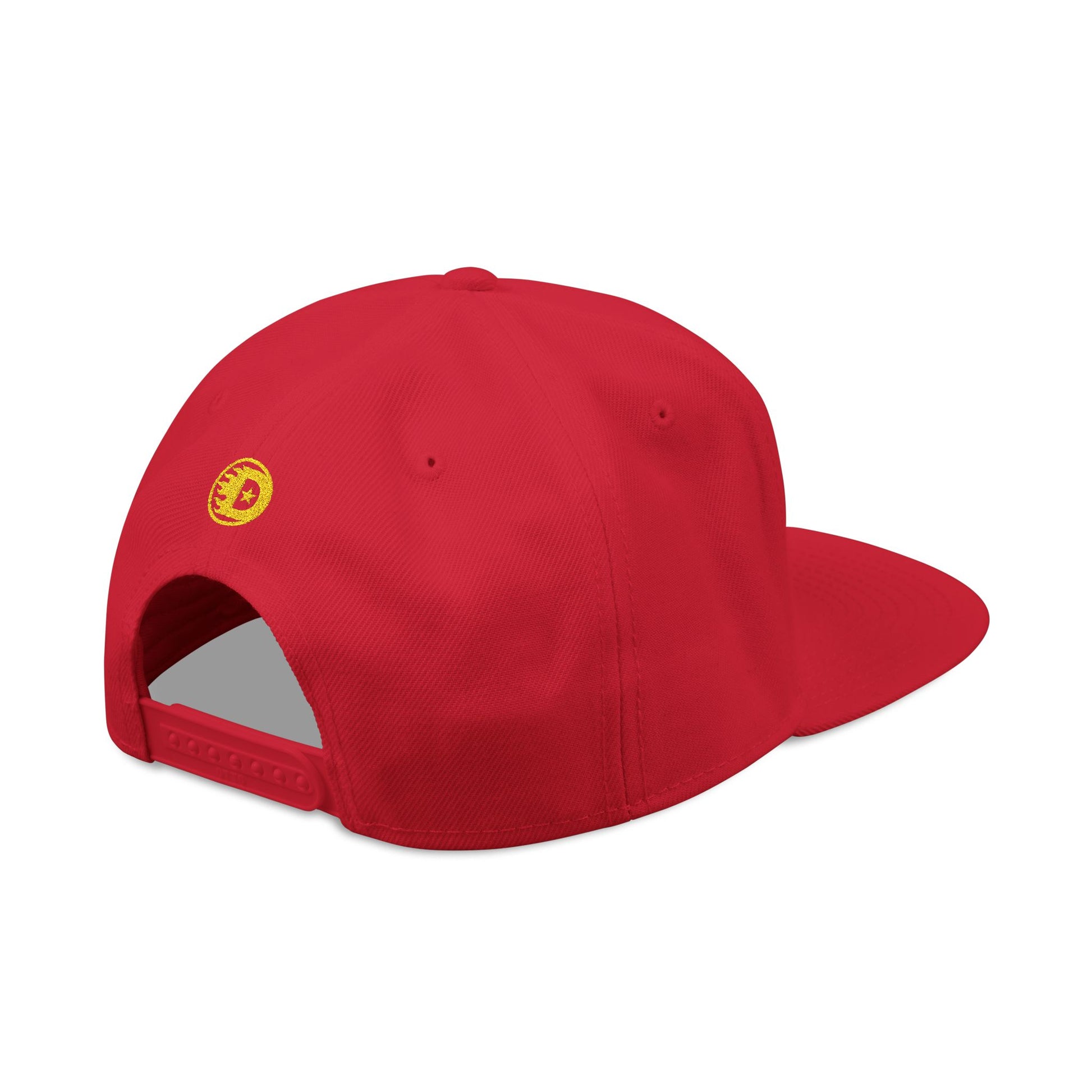 Flaming D Logo tm Embroidered Snapback - Started In Detroit Clothing Co.