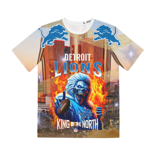 Polyester Tee - KING OF THE NORTH DETROIT Men's Tee