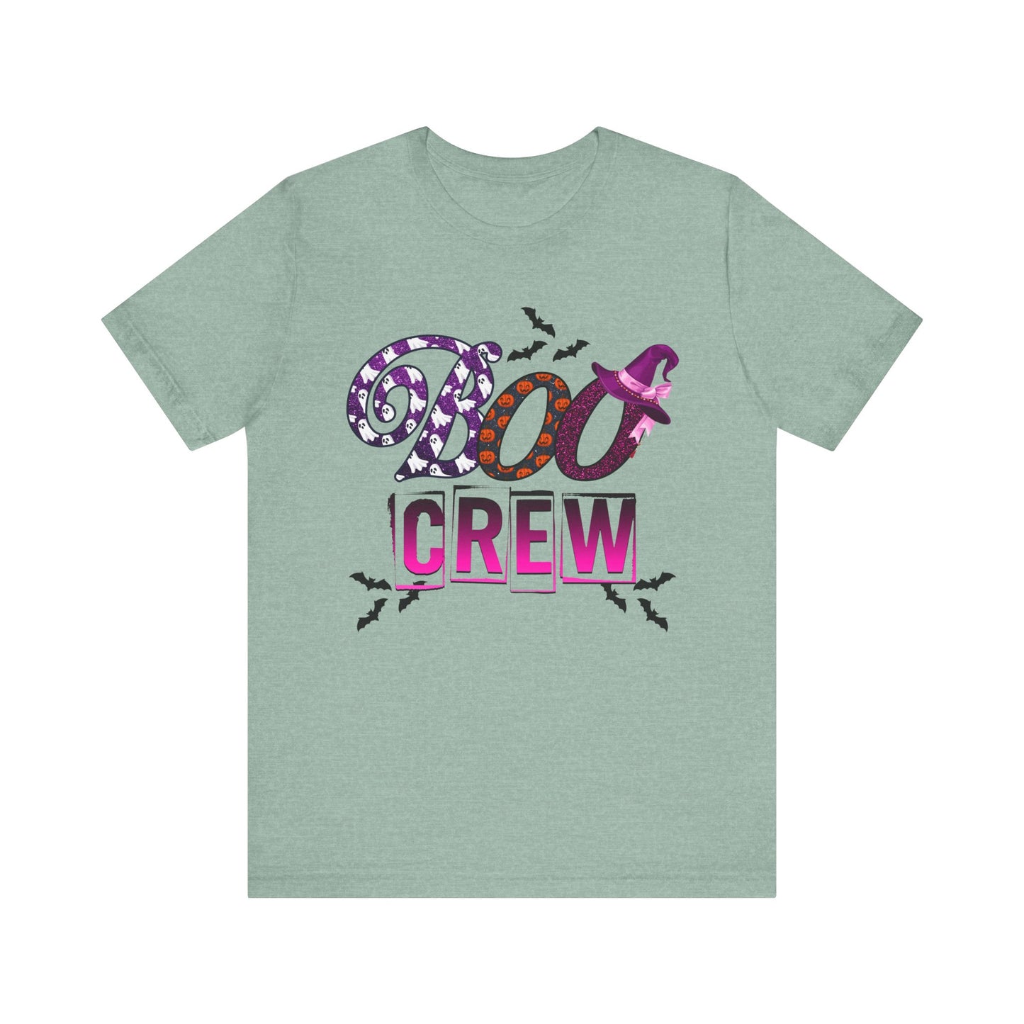 Boo Crew Halloween Unisex Jersey Tee