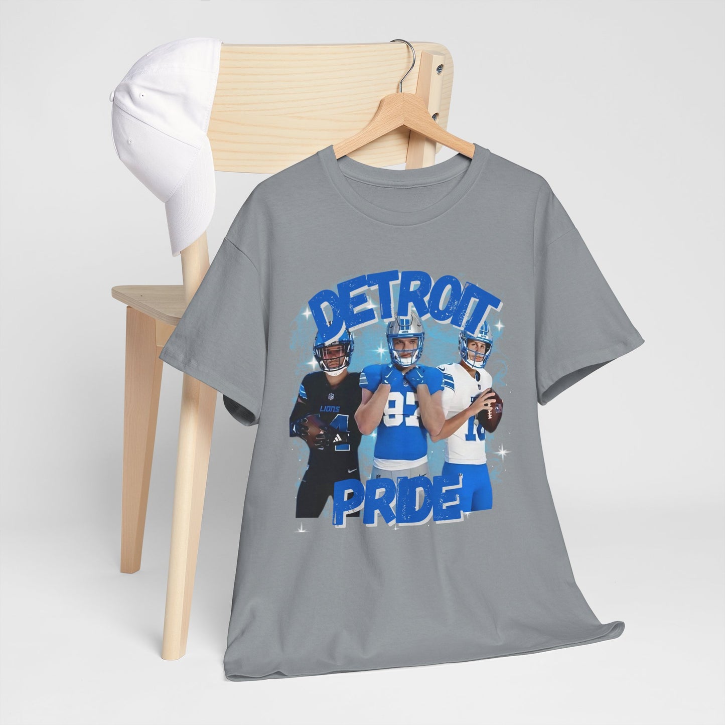 DETROIT FOOTBALL STARS Tee