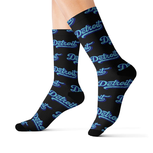 Detroit Sublimation Socks