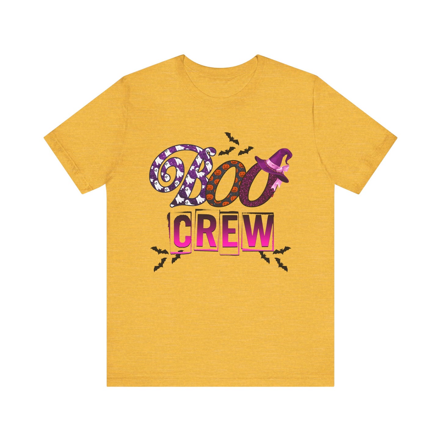 Boo Crew Halloween Unisex Jersey Tee