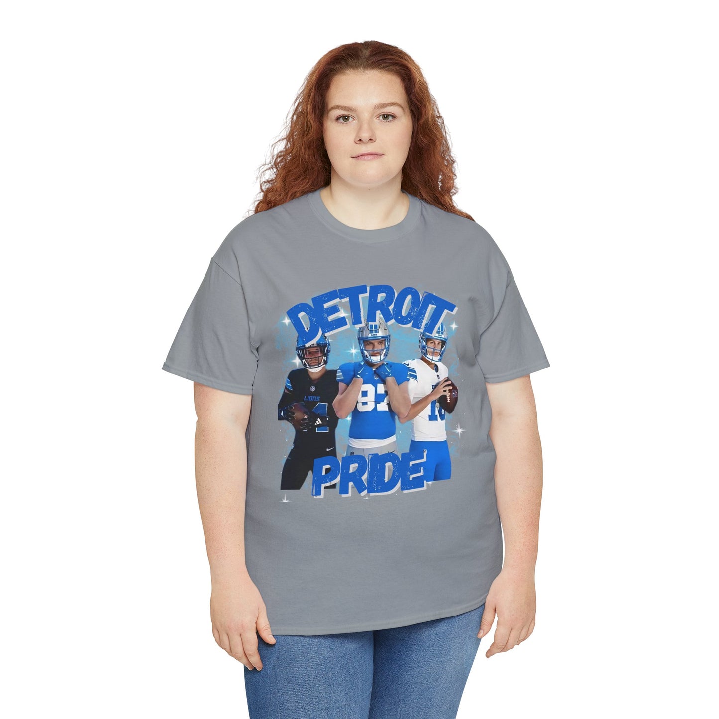 DETROIT FOOTBALL STARS Tee