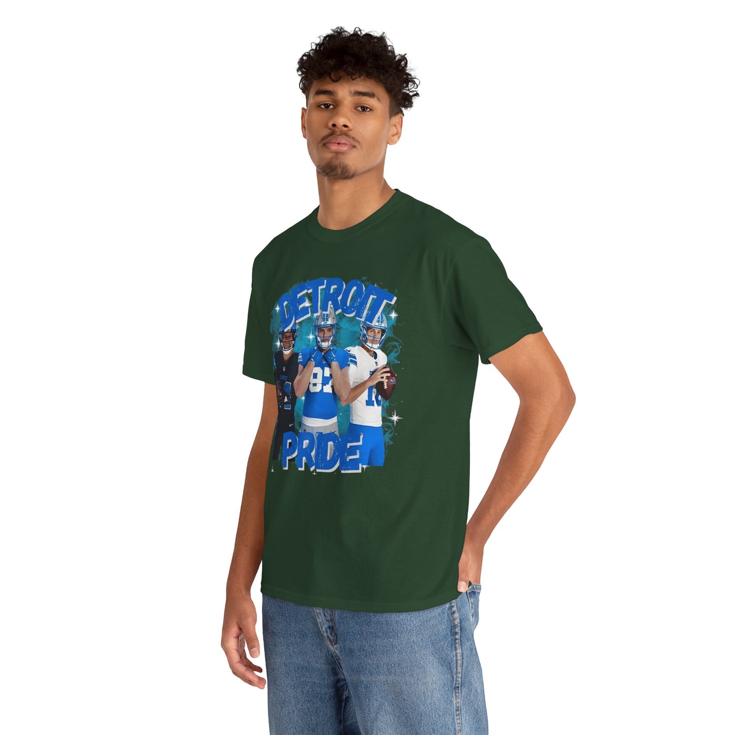 DETROIT FOOTBALL STARS Tee