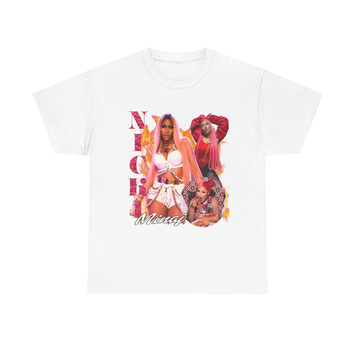 Nicki Minaj Bootleg Rap Concert Heavy Cotton Tee