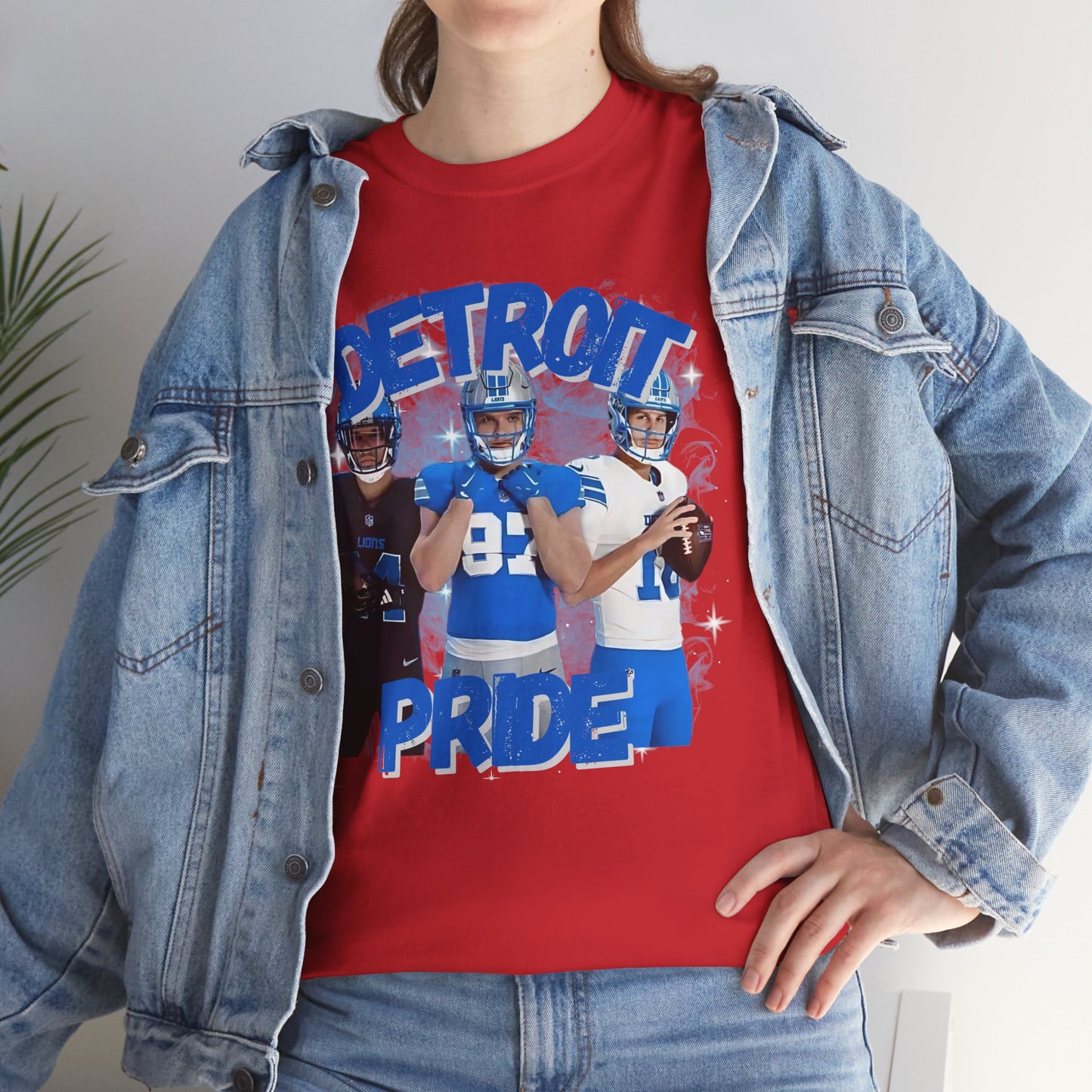 DETROIT FOOTBALL STARS Tee