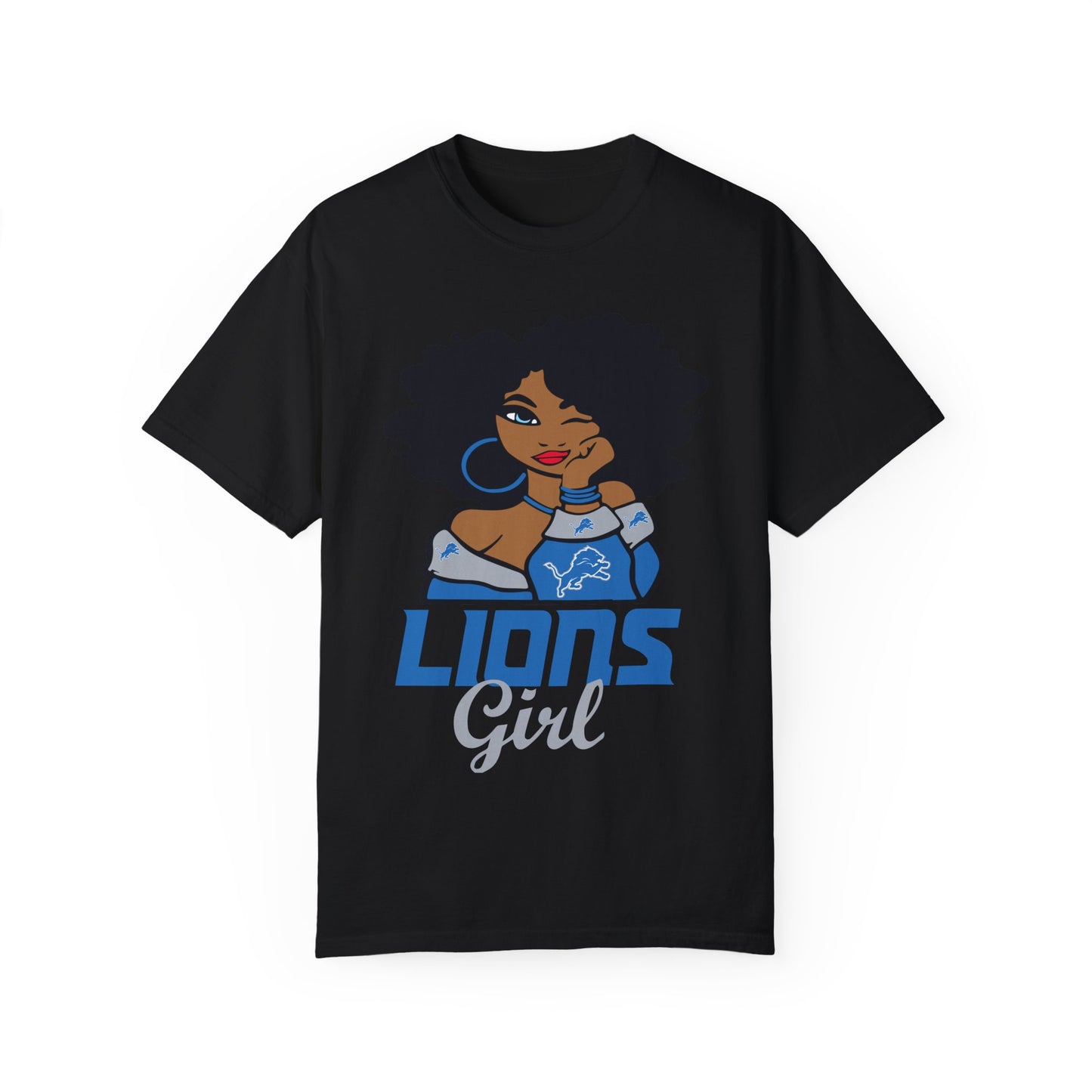 Lions Girl Garment-Dyed T-shirt