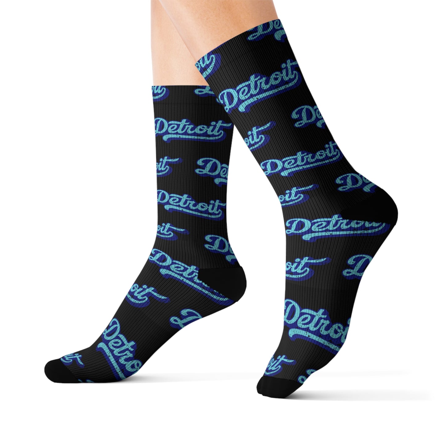 Detroit Sublimation Socks