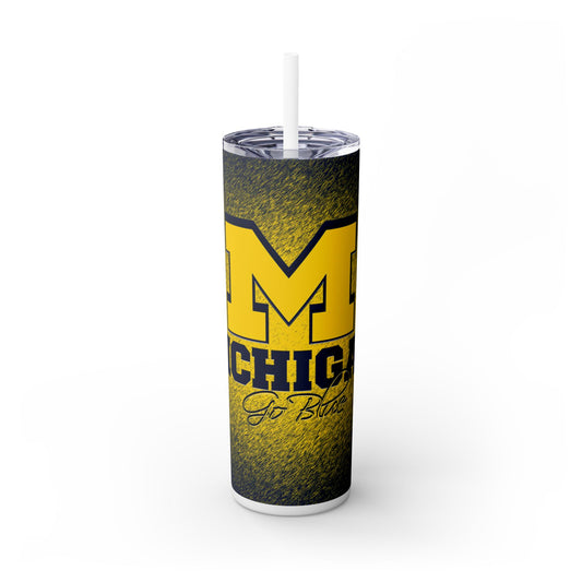 Michigan Skinny Tumbler