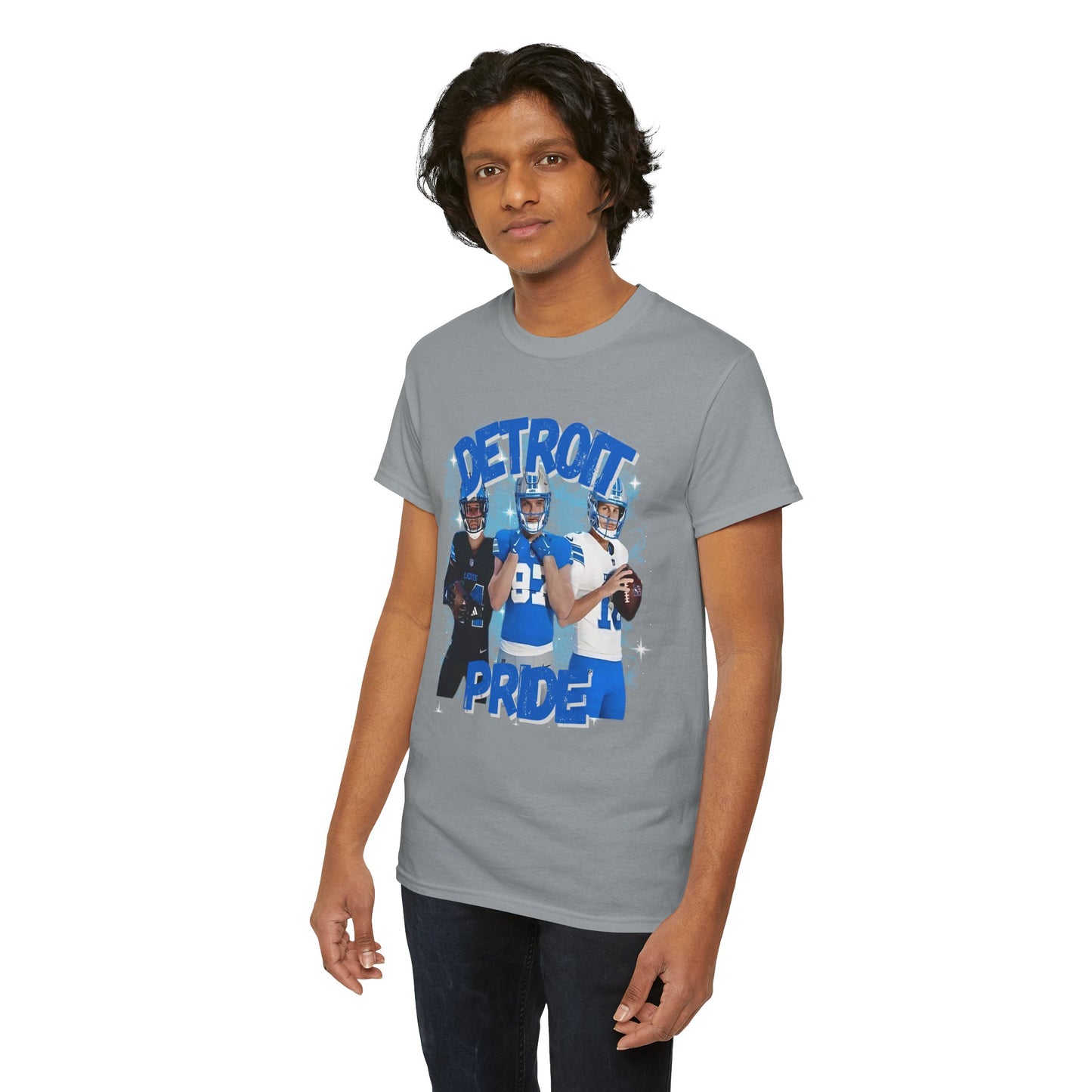 DETROIT FOOTBALL STARS Tee