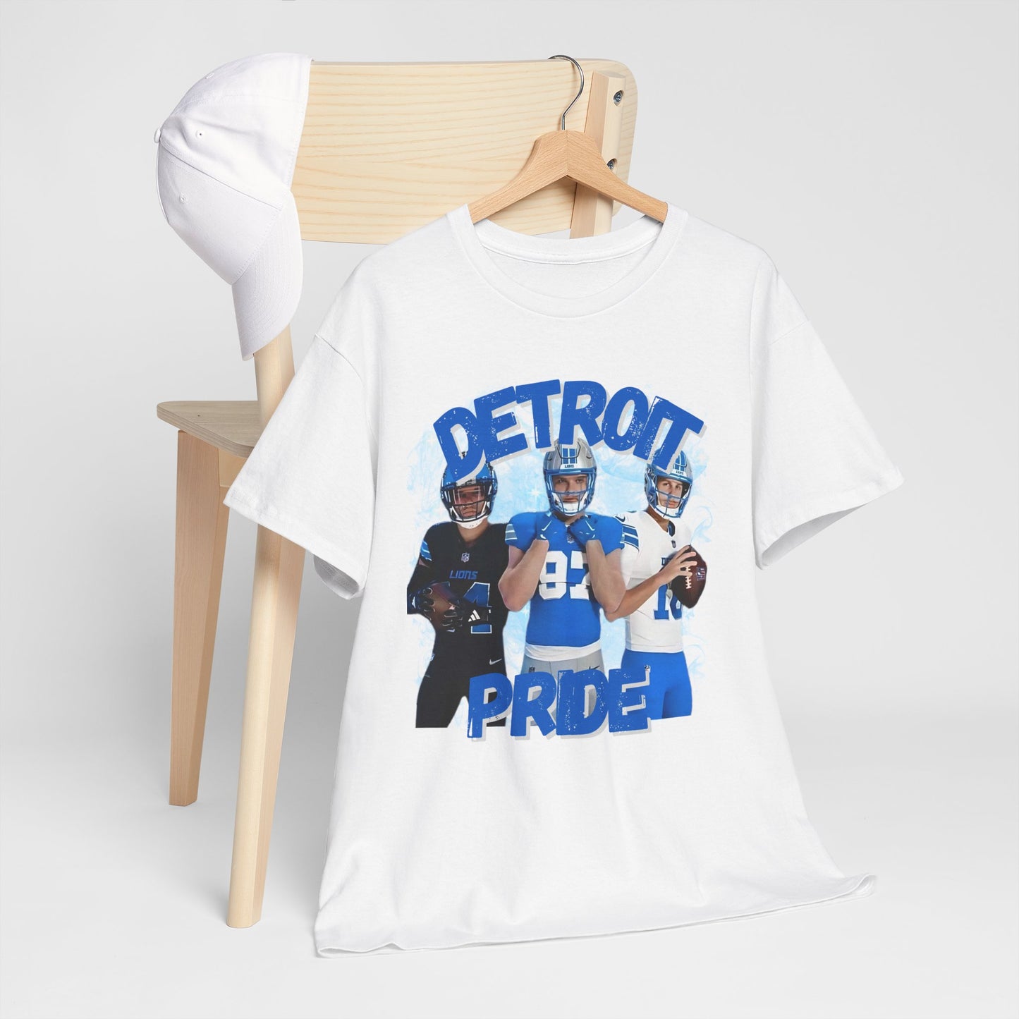 DETROIT FOOTBALL STARS Tee