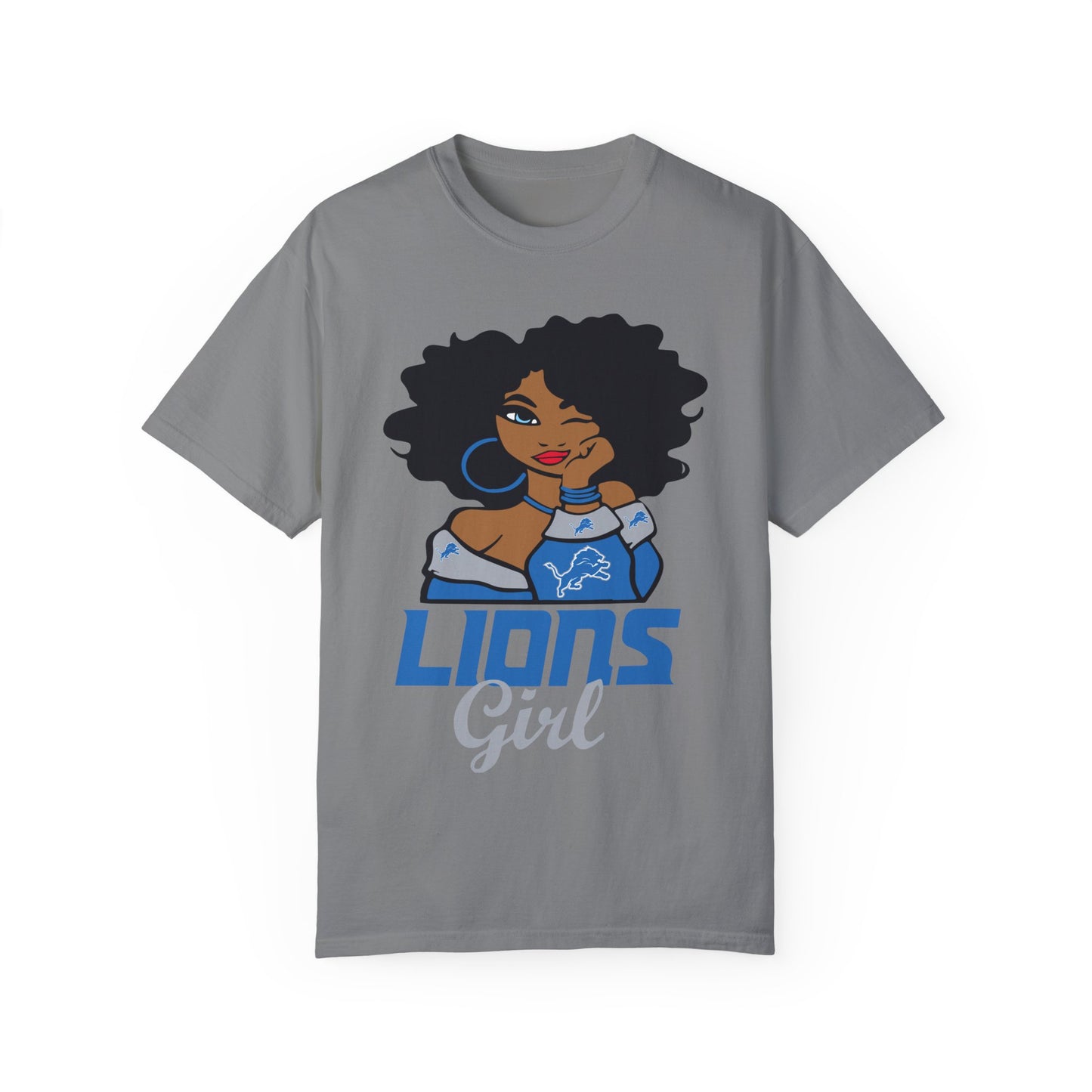 Lions Girl Garment-Dyed T-shirt