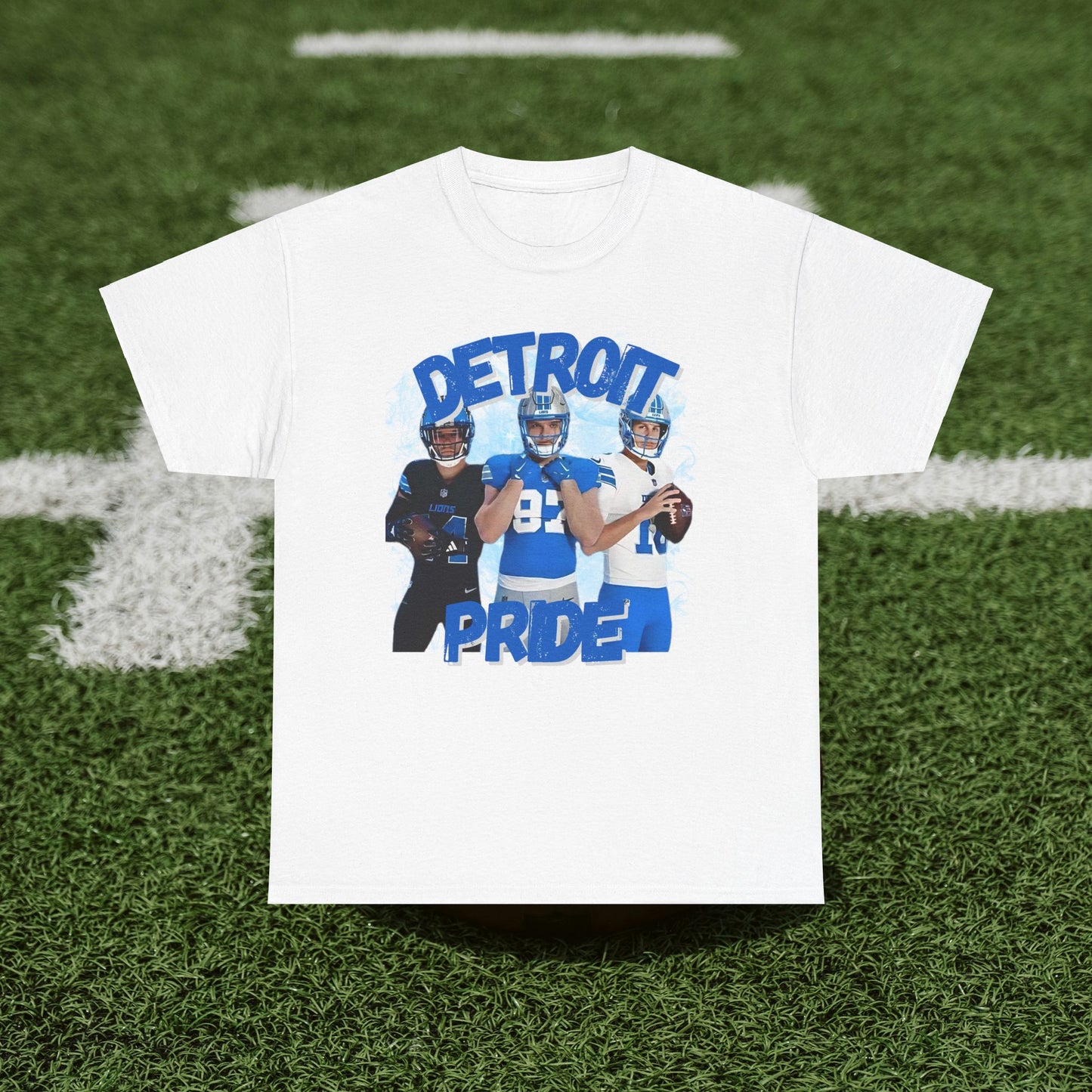 DETROIT FOOTBALL STARS Tee