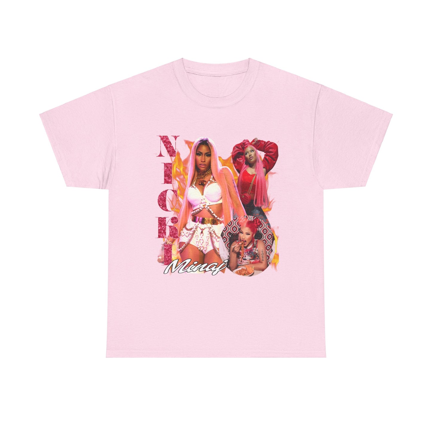 Nicki Minaj Bootleg Rap Concert Heavy Cotton Tee