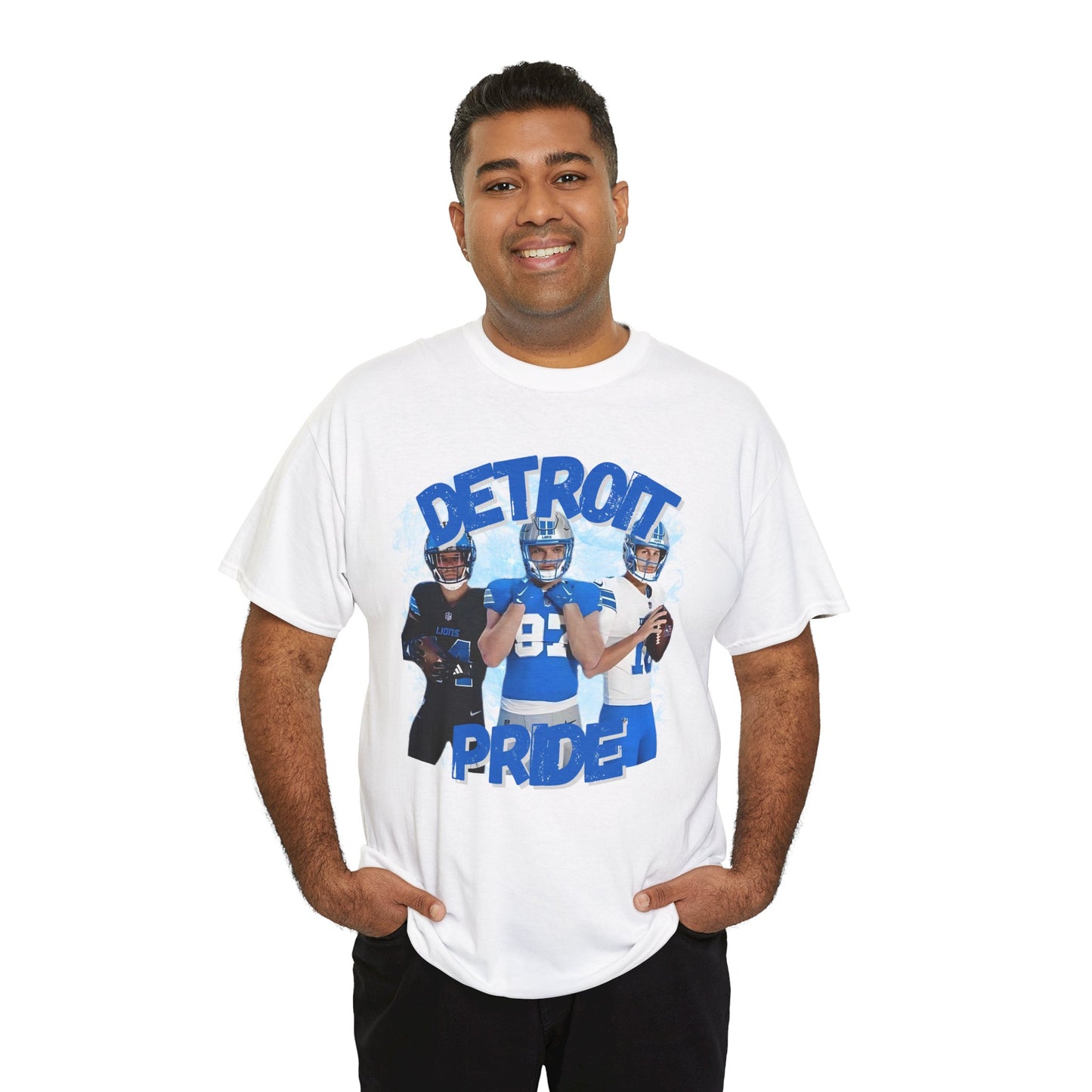 DETROIT FOOTBALL STARS Tee