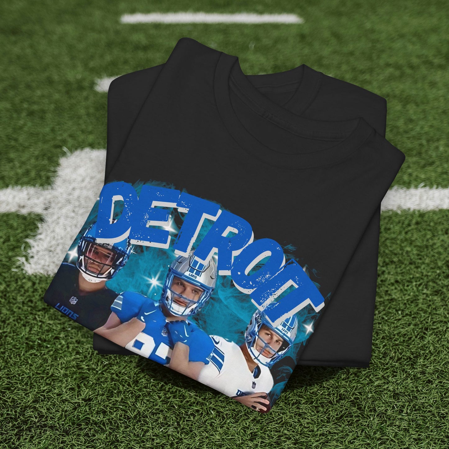 DETROIT FOOTBALL STARS Tee