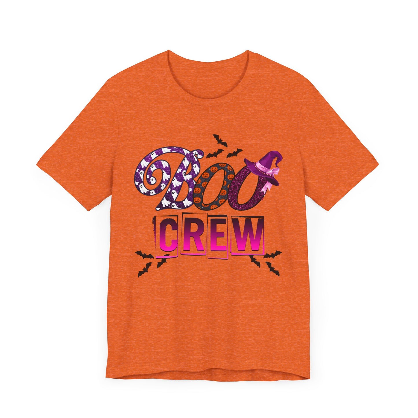 Boo Crew Halloween Unisex Jersey Tee