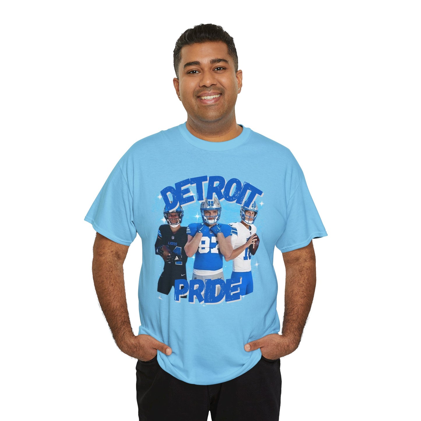 DETROIT FOOTBALL STARS Tee