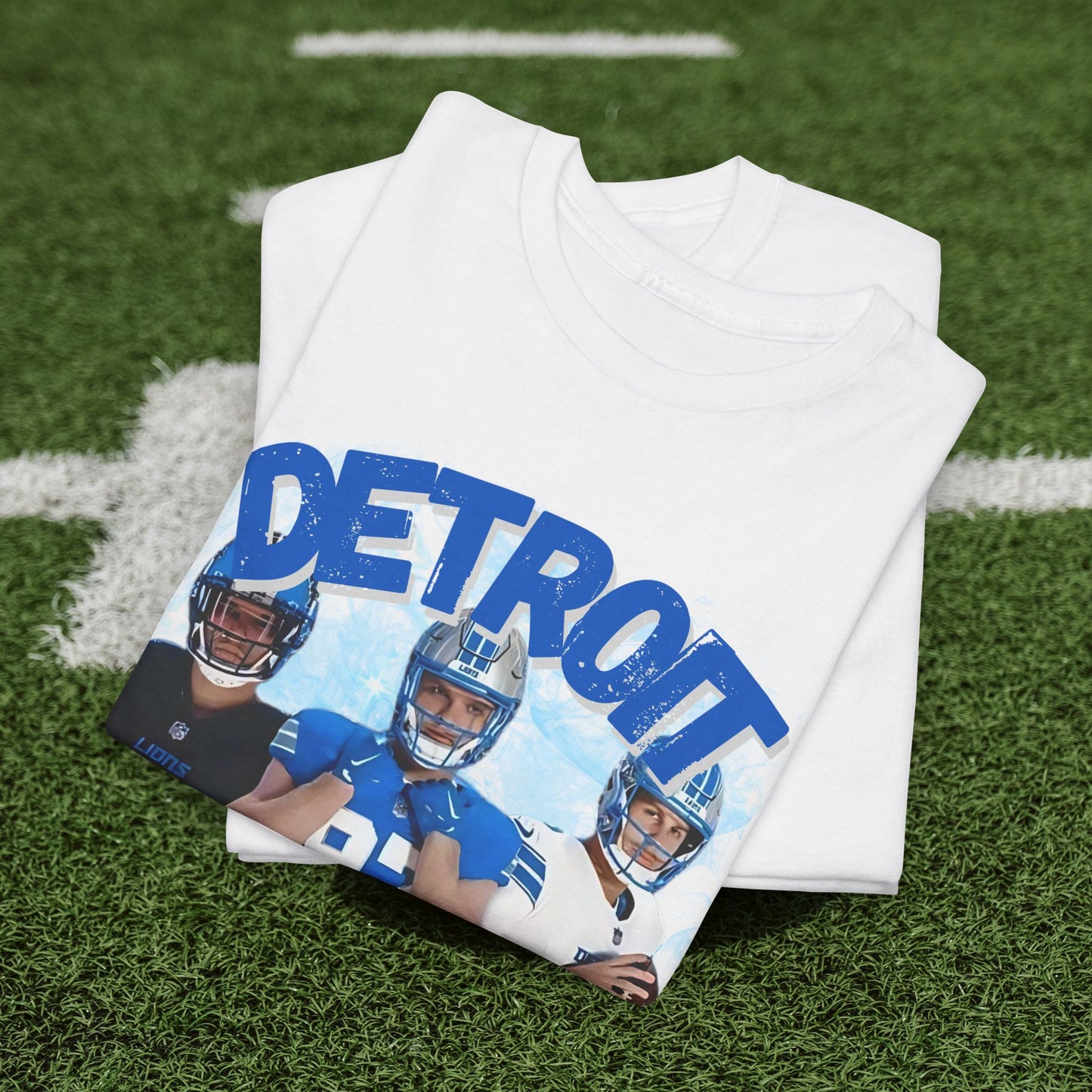 DETROIT FOOTBALL STARS Tee