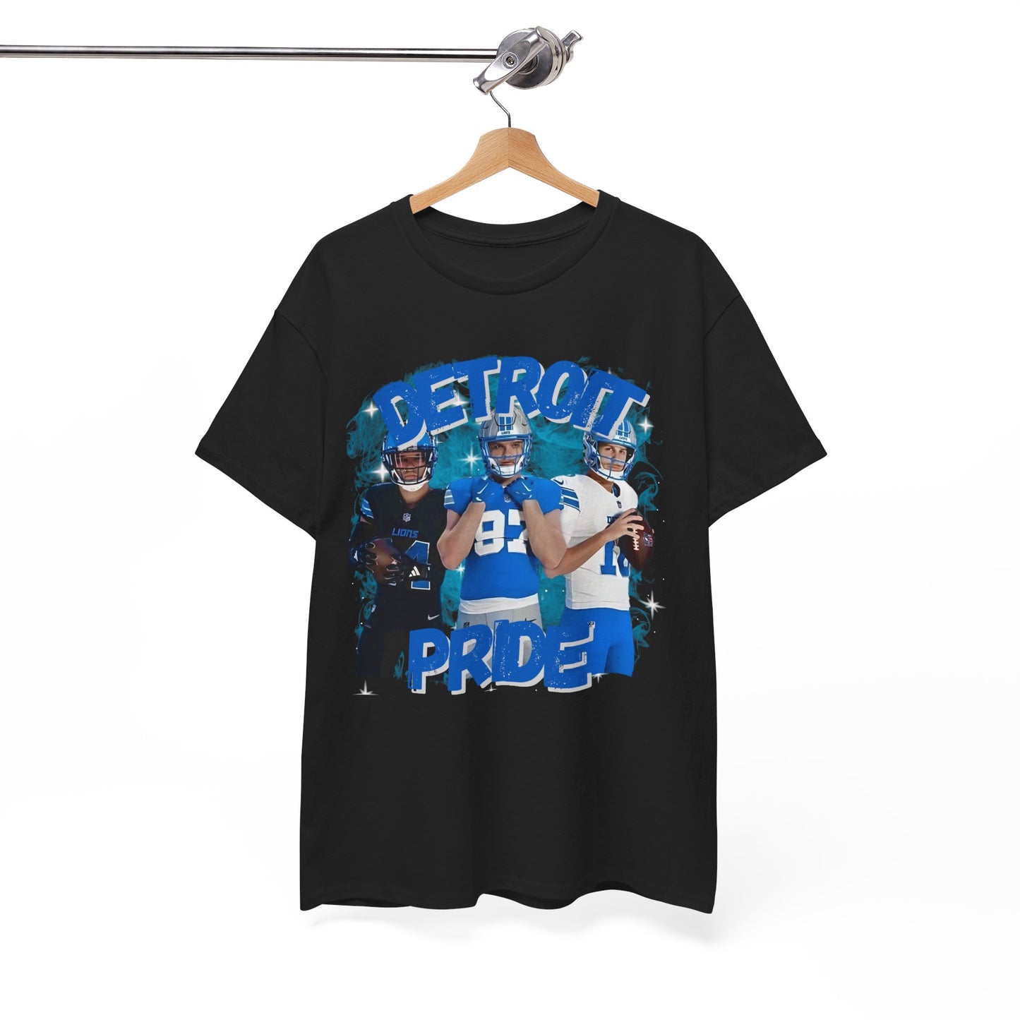 DETROIT FOOTBALL STARS Tee