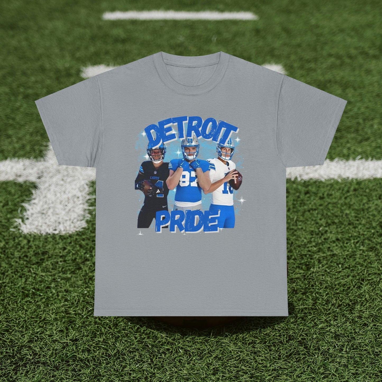 DETROIT FOOTBALL STARS Tee