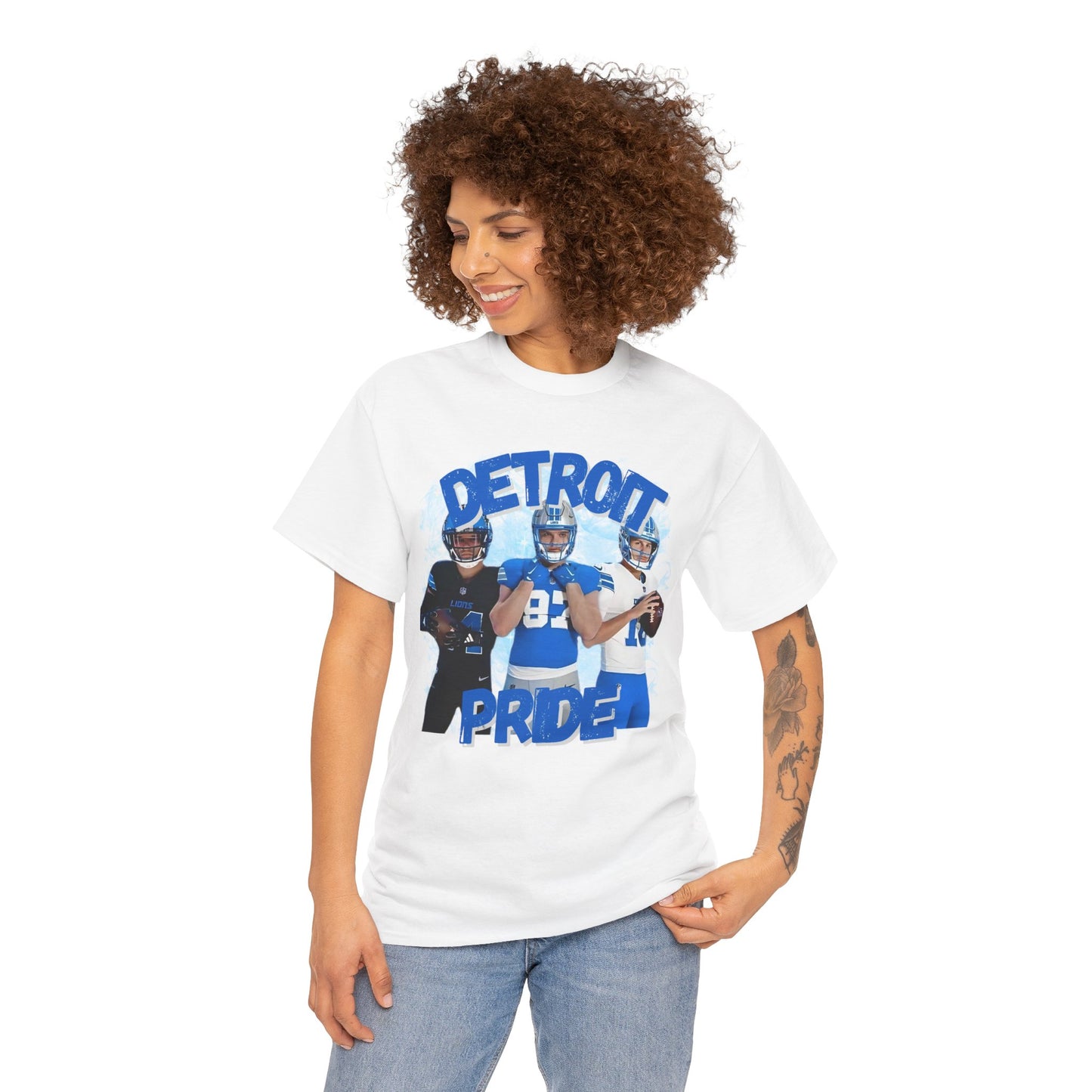 DETROIT FOOTBALL STARS Tee