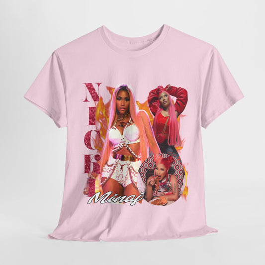 Nicki Minaj Bootleg Rap Concert Heavy Cotton Tee