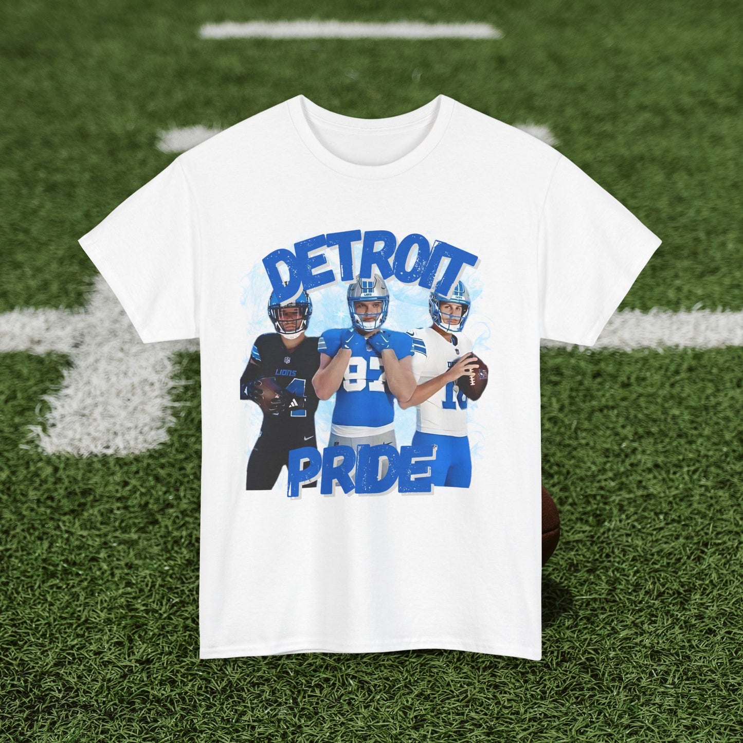 DETROIT FOOTBALL STARS Tee