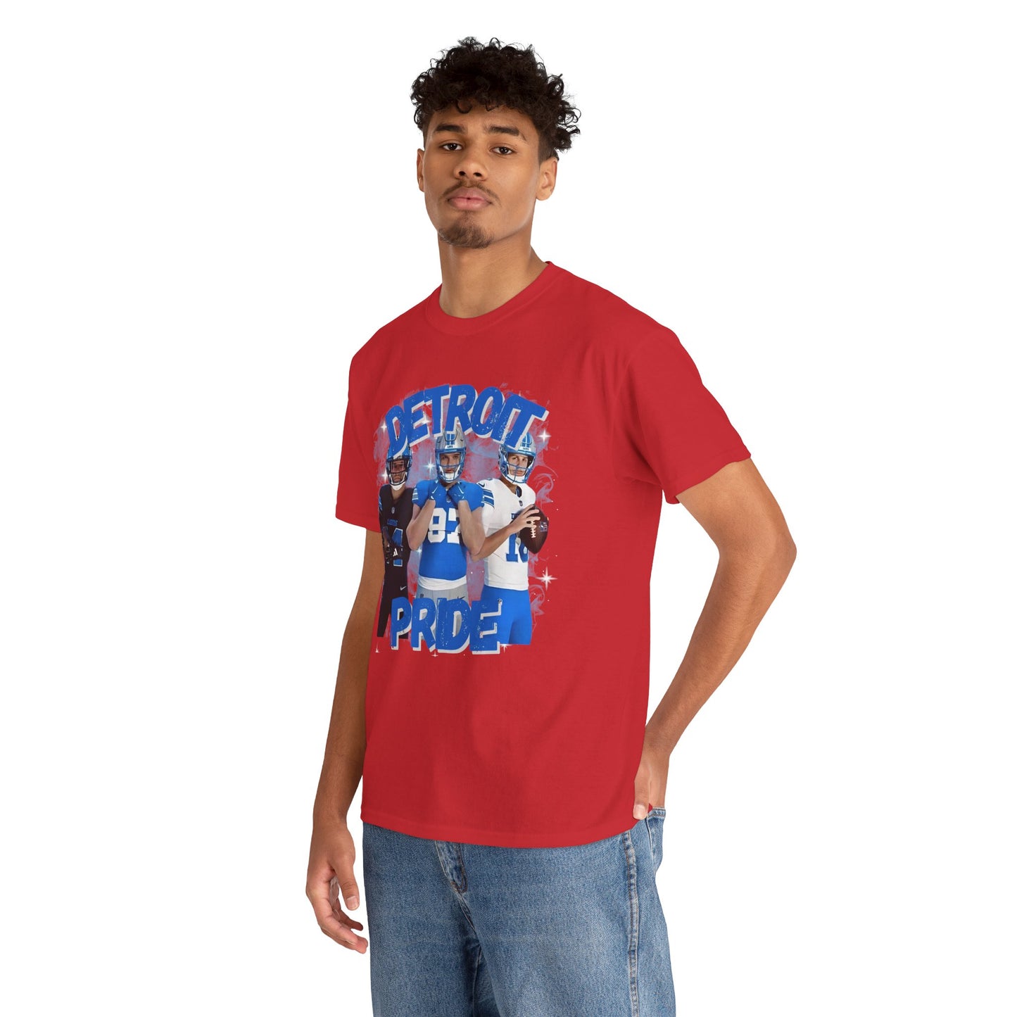 DETROIT FOOTBALL STARS Tee