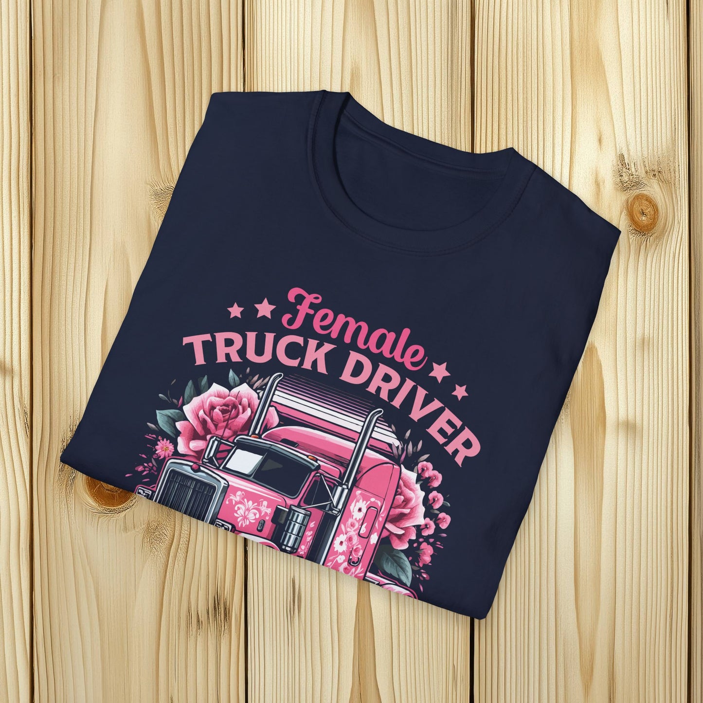 Female Truck Driver Softstyle T-Shirt