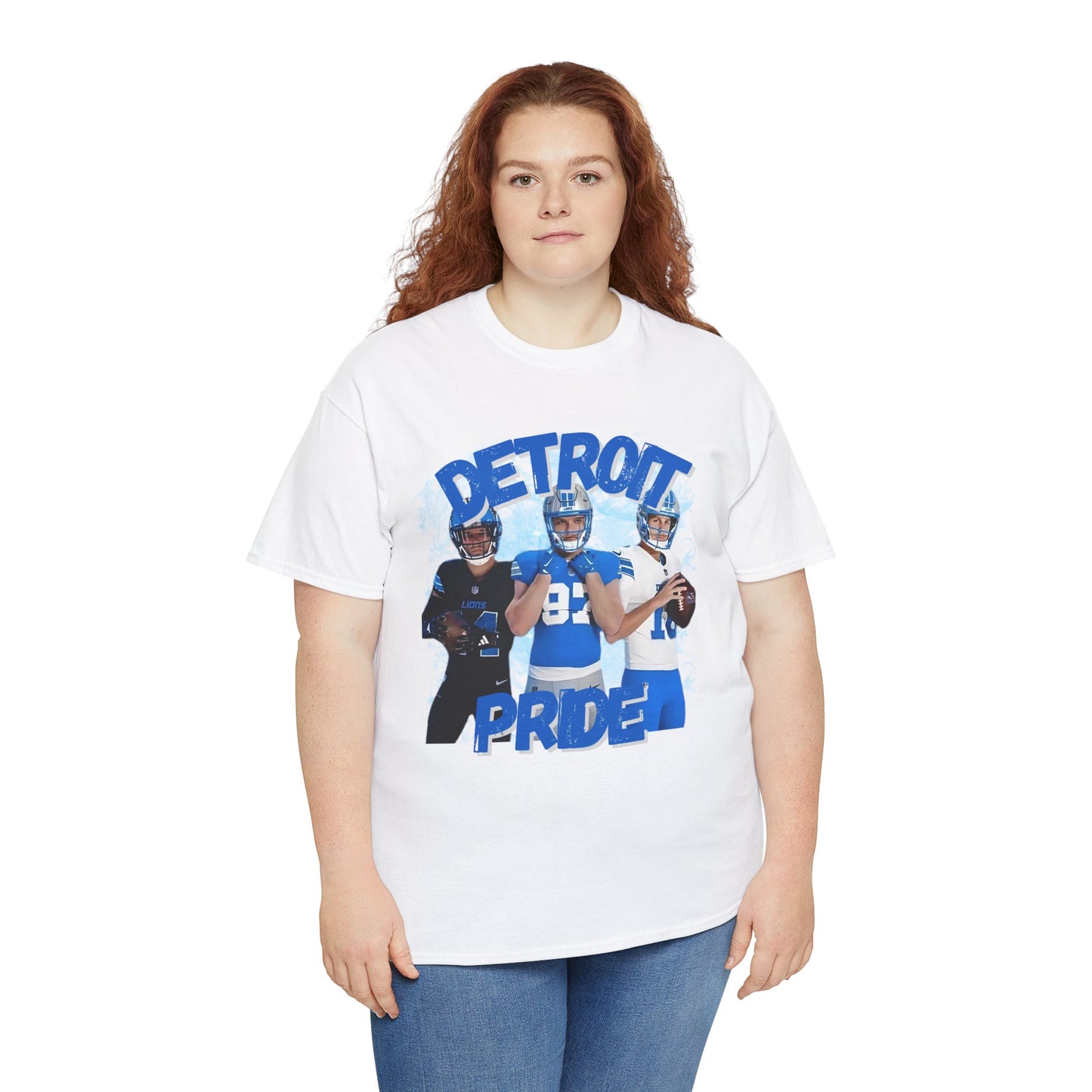 DETROIT FOOTBALL STARS Tee