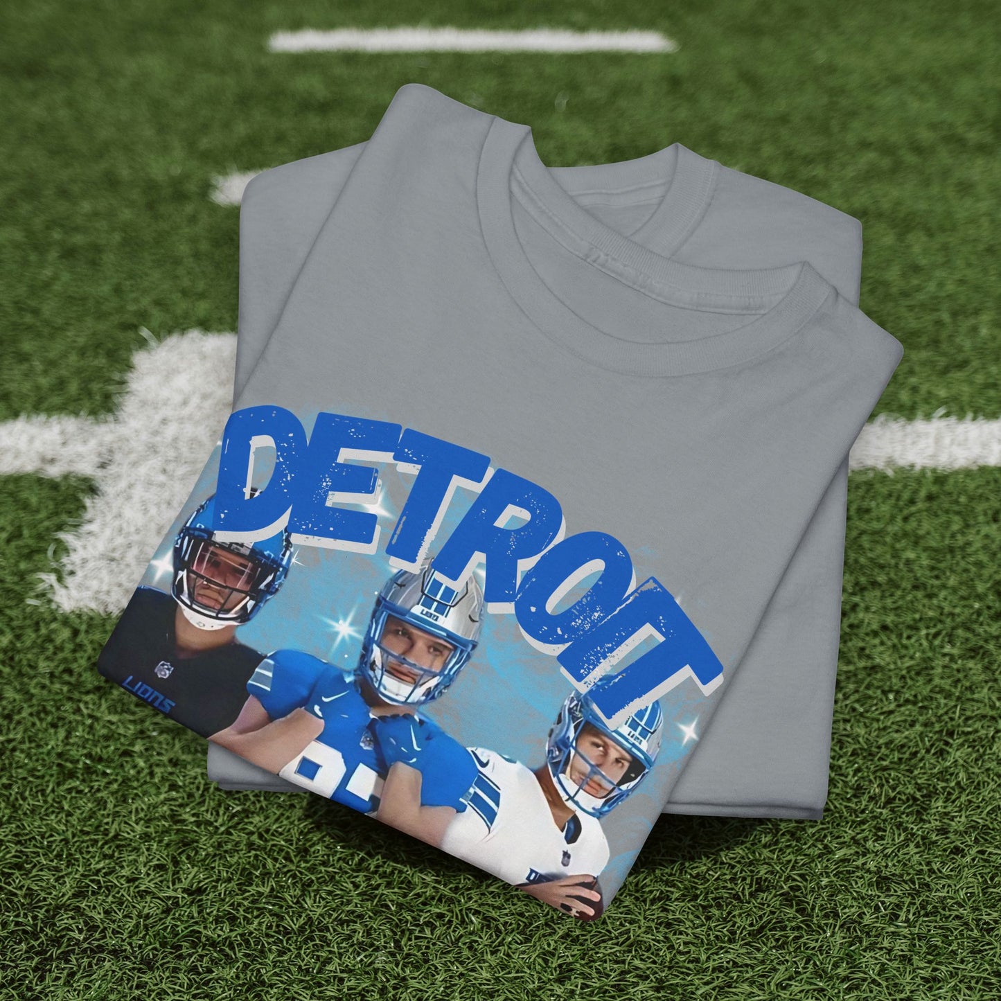 DETROIT FOOTBALL STARS Tee