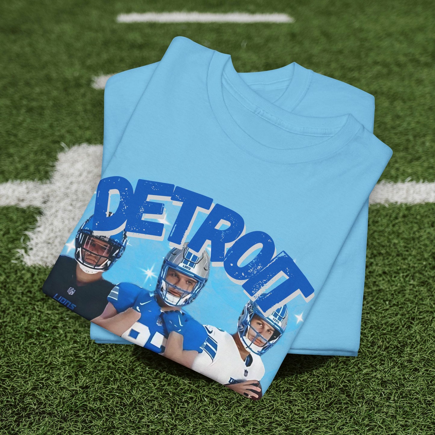 DETROIT FOOTBALL STARS Tee