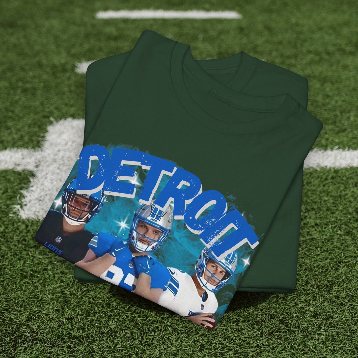 DETROIT FOOTBALL STARS Tee